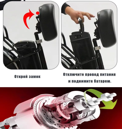 Электровелосипед Maikaolin H3-24