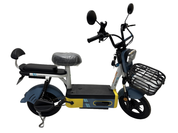 Электромопед GreenCamel Тайфун Sky Way (500W 48V12Ah ) быстросъем синий