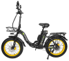 Электровелосипед SYCCYBA H2 (F11) желтый