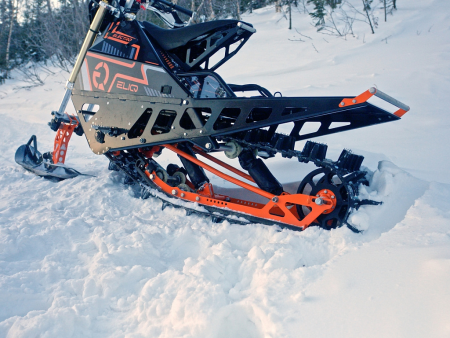 Сноубайк ELIQ Горник АКБ 72AH, 72V, с обогревом + ЗУ 25А