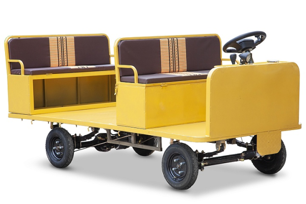 Платформенная тележка электрическая RuTrike ПОСТ ПАССАЖИР