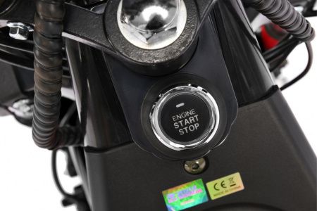 Электроскутер WHITE SIBERIA IKRA 5000W BLACK трицикл