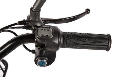 Велогибрид GREEN CITY e-ALFA Темно-серый