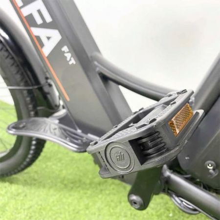 Электровелосипед Green City e-Alfa Fat Черный