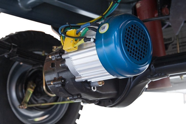 Грузовой электротрицикл Rutrike Титан 2000 ГИДРАВЛИКА 60V1500W синий