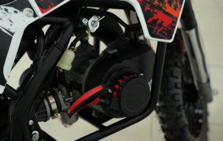 Детский бензиновый миникросс MOTAX 50 PS Черно-зеленый