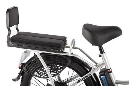 Велогибрид GREEN CITY e-ALFA Fat темно-серый