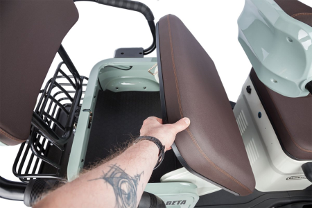 Электротрицикл Rutrike Gelbert Beta 48V/60V 800Вт зелено-белый