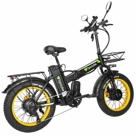 Электровелосипед SYCCYBA H1 (F10) желтый