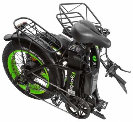 Электровелосипед SYCCYBA H2 (F11) DUAL GREEN