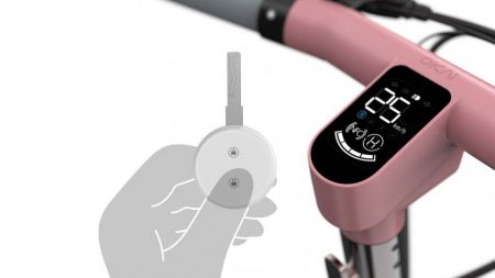 Электросамокат Okai Beetle розовый