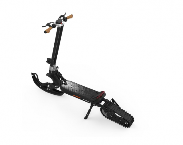 Зимний электроснегокат на гусенице / Гусеничный электросамокат Electroway T2S 20AH + летний комплект