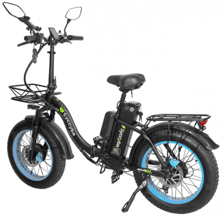 Электровелосипед SYCCYBA H2 (F11) DUAL BLUE