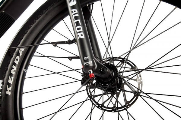 Электровелосипед Gelbert Alcor серый