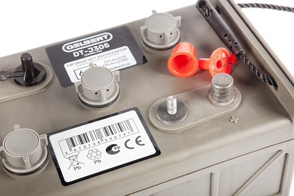 Тяговый WET аккумулятор Gelbert DT-J305 (J305H-AC) 6V271A/H C5