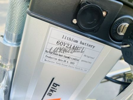 Электровелосипед колхозник Wenbox 60V/21Ah D20 Серебристый