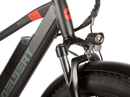 Электровелосипед Gelbert Pegas 1 PRO черный