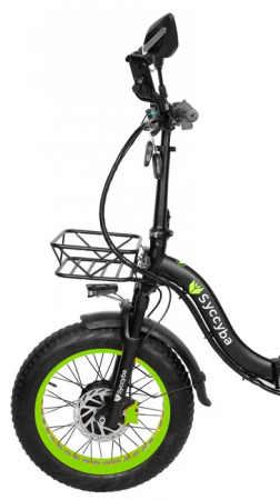 Электровелосипед SYCCYBA H2 (F11) DUAL GREEN