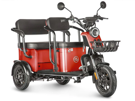 Электротрицикл Wanshida UM+ 60V 1000Вт красный