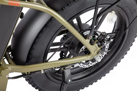 Электровелосипед INTRO Ralf 1000 хаки