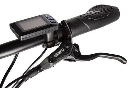 Велогибрид Eltreco XT 850 new серо-зеленый