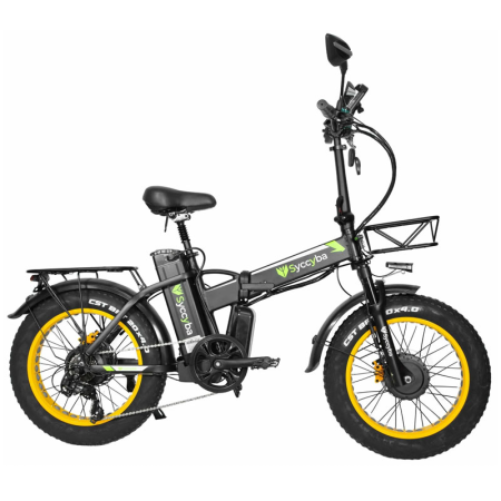 Электровелосипед SYCCYBA H1 (F10) желтый