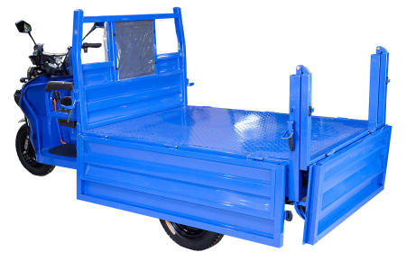 Грузовой электротрицикл Rutrike D5 1700 темно-синий