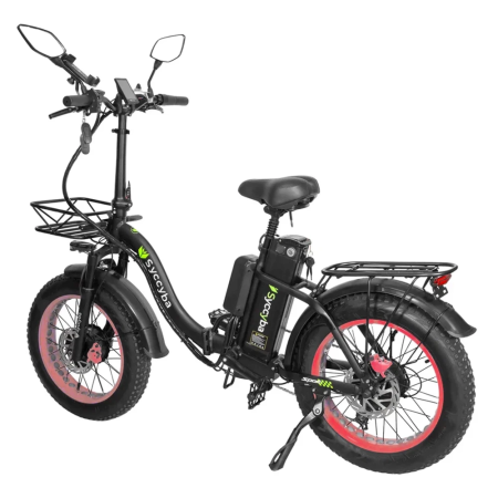 Электровелосипед Syccyba H2 DUAL красный