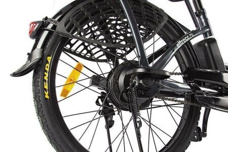 Велогибрид GREEN CITY e-ALFA new серебристый