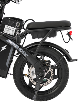 Электровелосипед Minako M1 Pro черный
