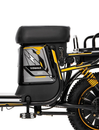 Электровелосипед Minako Titan 2.0 60V30AH желтый