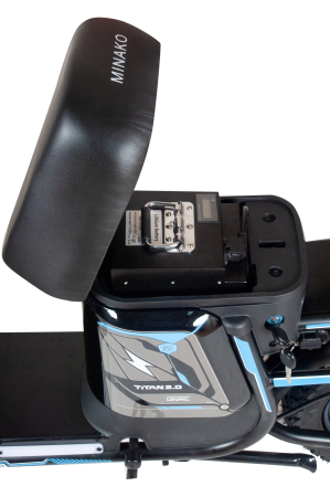 Электровелосипед Minako Titan 2.0 60V30AH синий