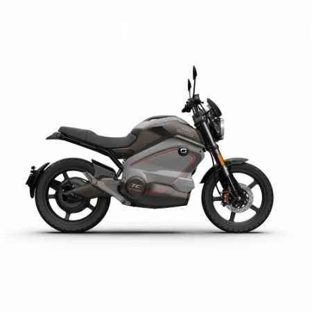 Электромотоцикл WHITE SIBERIA SUPER SOCO TC WANDERER Серый